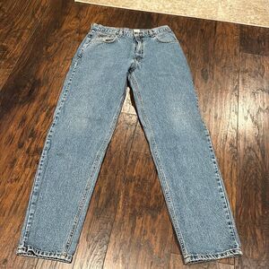 vtg calvin klein double stone wash easy fit made in usa jeans Union made size 32